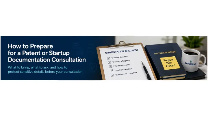 How to Prepare for a Patent or Startup Documentation Consultation