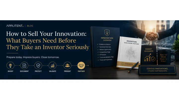How to Sell Your Innovation: What Buyers Need Before They Take an Inventor Seriously