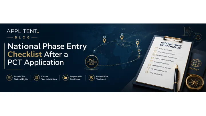 National Phase Entry Checklist After a PCT Application