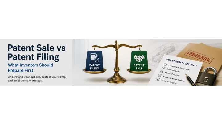 Patent Sale vs Patent Filing: What Inventors Should Prepare First