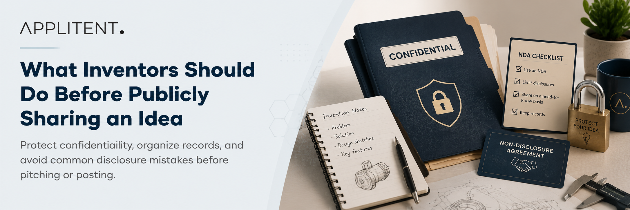 What Inventors Should Do Before Publicly Sharing an Idea