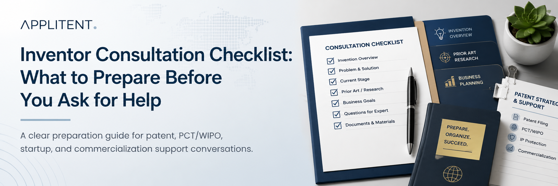 Inventor Consultation Checklist: What to Prepare Before You Ask for Help